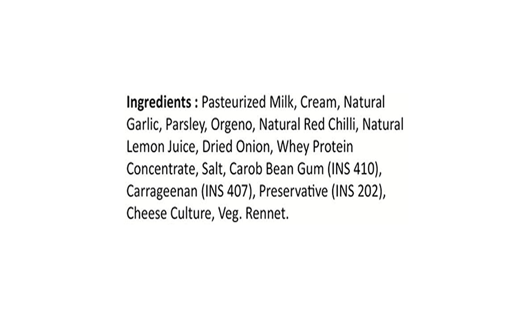 Mooz Cream Cheese Garlic & Herbs   Pack  150 grams